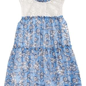 Lace-Trim Tiered Top